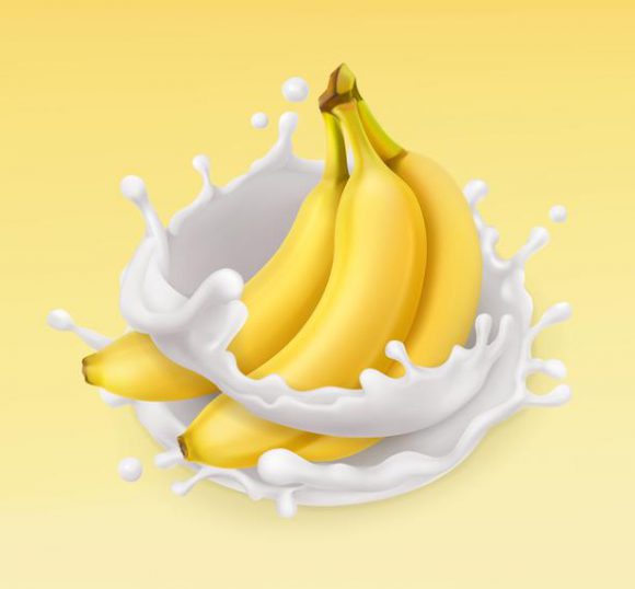 ﻿우유와 바나나 조합 “뱃살-스트레스에 도움”﻿
