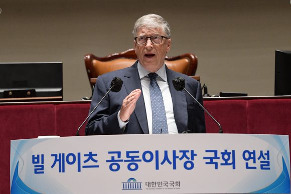 빌 게이츠 “폐허서 경제대국된 한국, 감염병 분야 선도해야”
