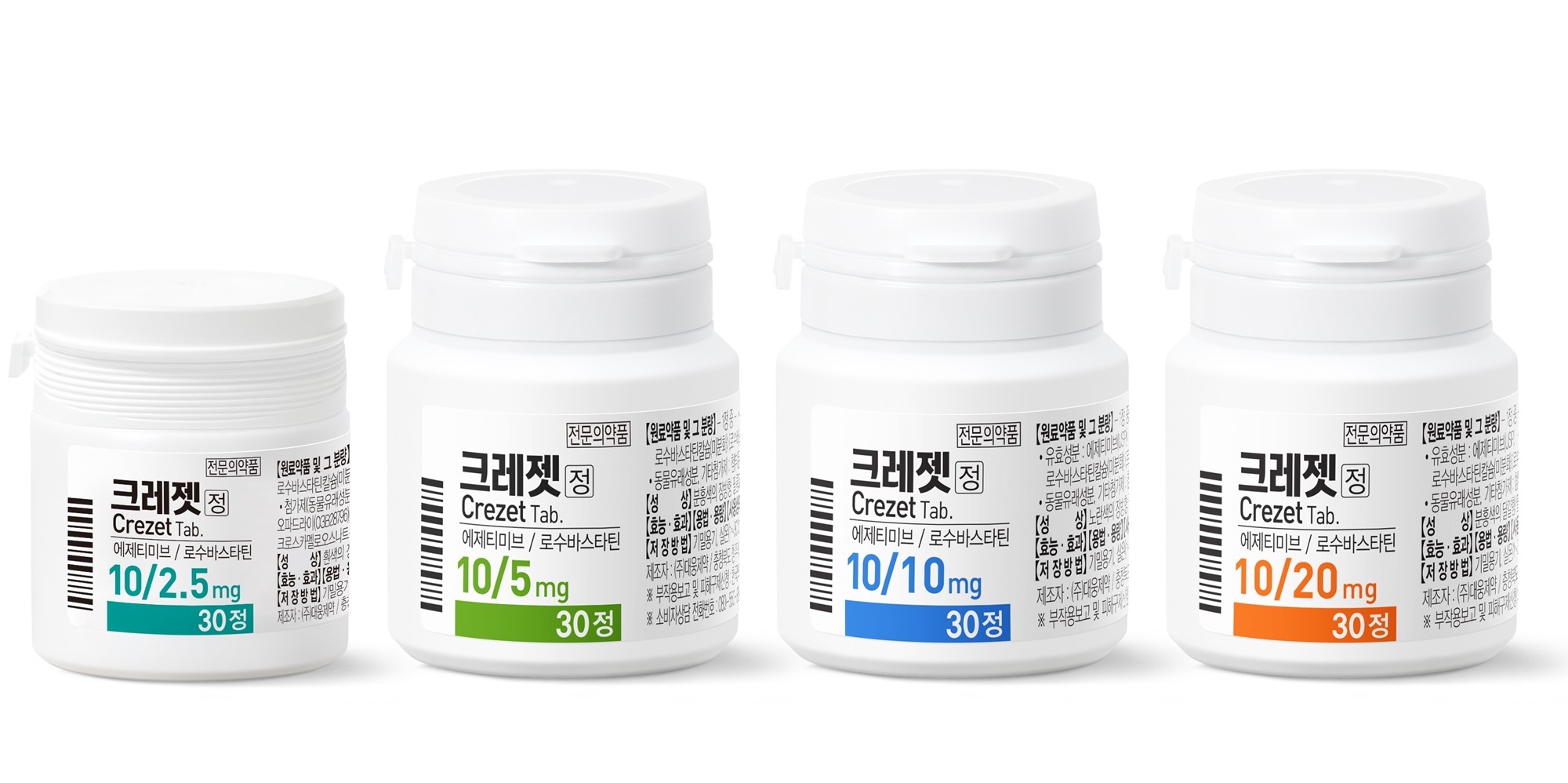 대웅제약, 이상지질혈증 치료제 ‘크레젯’ 10/2.5mg 출시