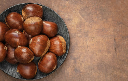 Chestnuts, cabbage and eggs on the breakfast table.  What synergistic effect?