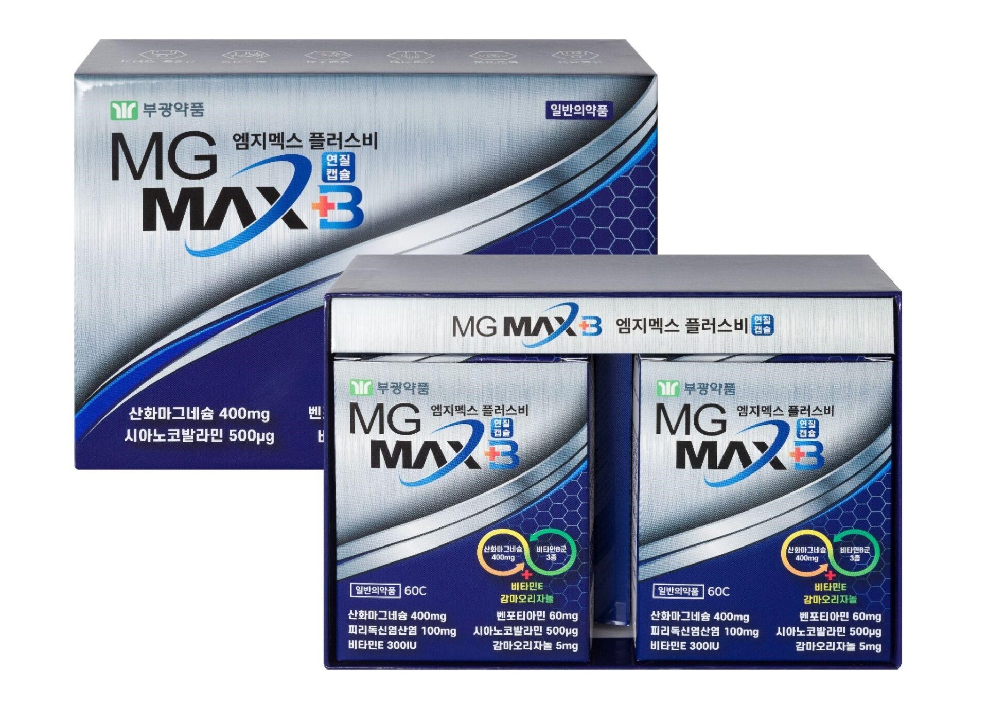 부광약품, 마그네슘 영양제 ‘엠지멕스 플러스비 연질캡슐’ 출시