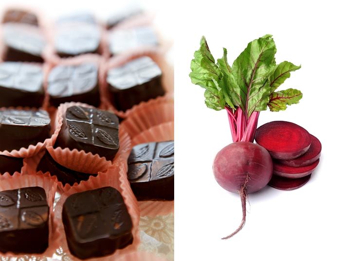 초콜릿과 뿌리 채소에 암 유발 물질이?