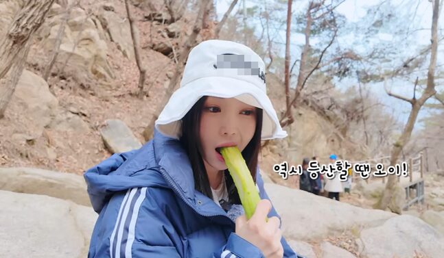 «Tres beneficios en uno, no te lo saltes»… Nam Gyu-ri, ¿qué es «este alimento» que comió en el monte Gwanaksan?
