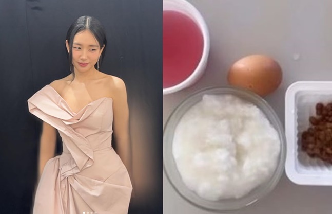 ¿El secreto para adelgazar?… Ahn Eun-jin, tras ‘perder 10 kg’, muestra su desayuno