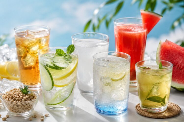 Para la sed intensa, mejor que el agua: seis bebidas que hidratan en profundidad