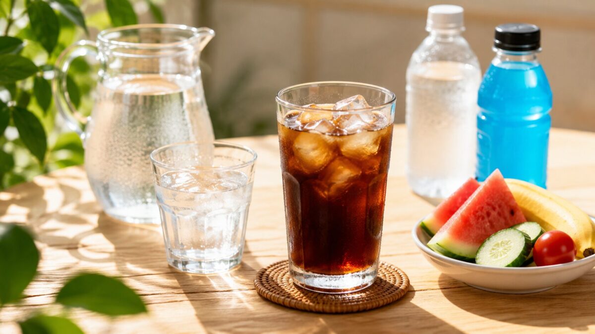 「アイスコーヒーは1日何杯？」夏の「脱水」を招く意外な習慣4つ